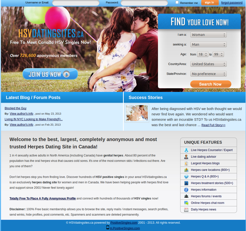 HSVdatingsites.ca