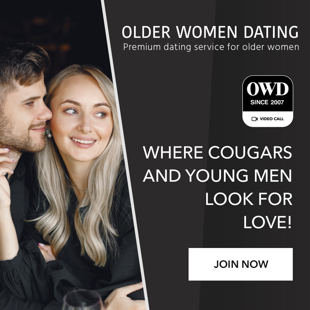 OlderWomenDating - the best cougar dating site!